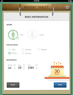 Patient Tablet